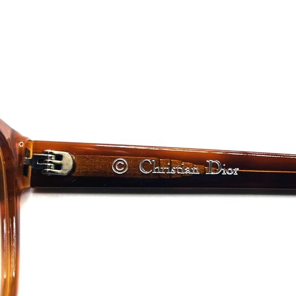 NEW CHRISTIAN DIOR LADYDIORO2 SX7 Light Havana Eyeglasses 55mm 15 145 - Picture 7 of 9